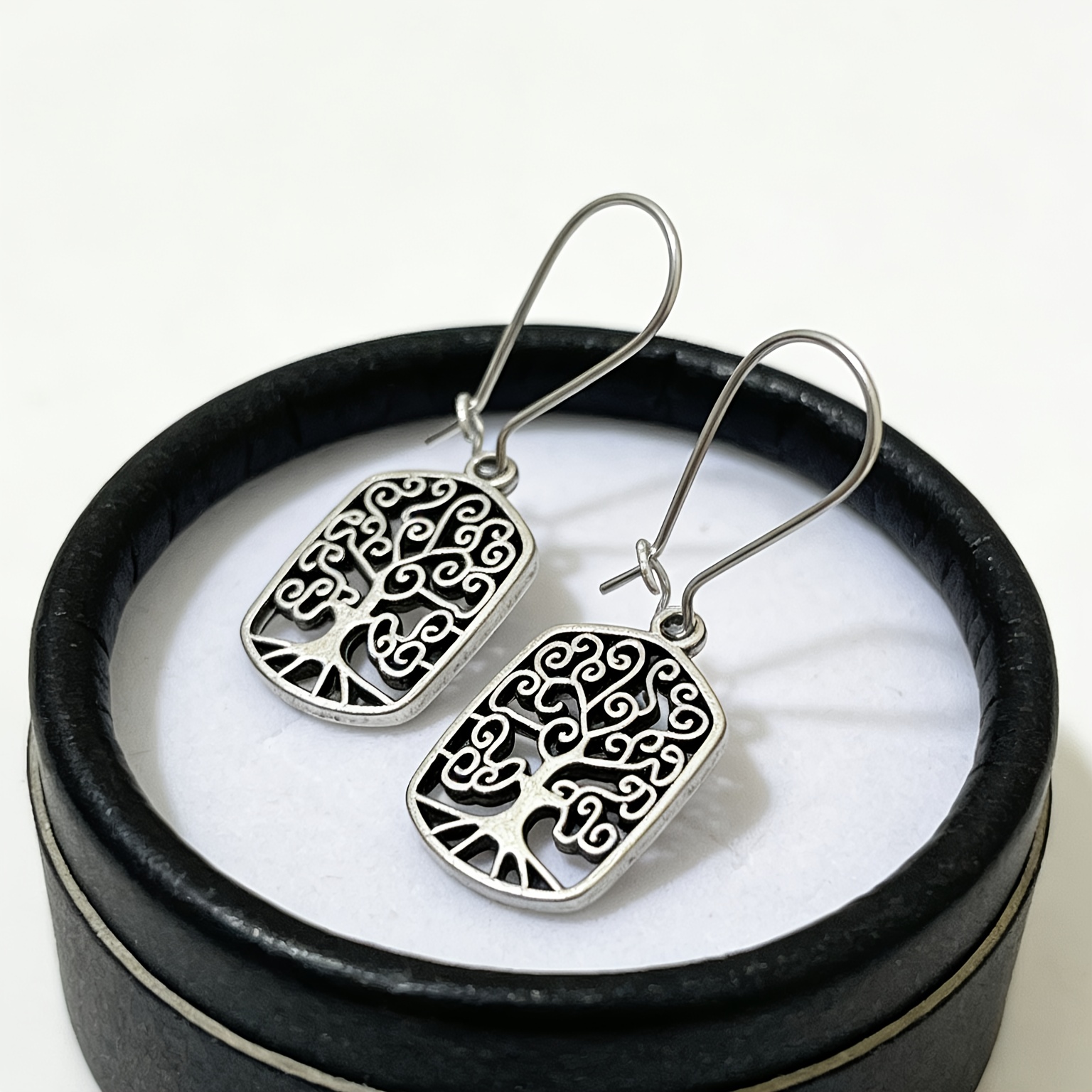 Vintage Bohemian Style Tree of Life Earrings
